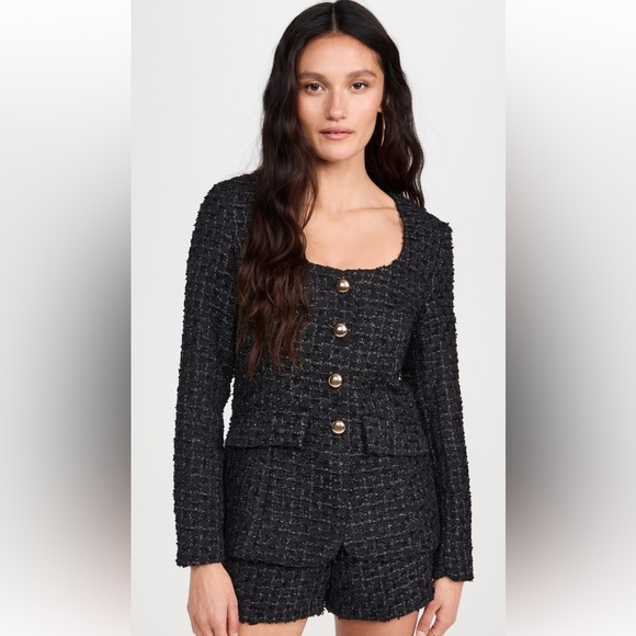 Amanda Uprichard Jackets & Blazers - Amanda Uprichard Long Sleeve Kya Romper